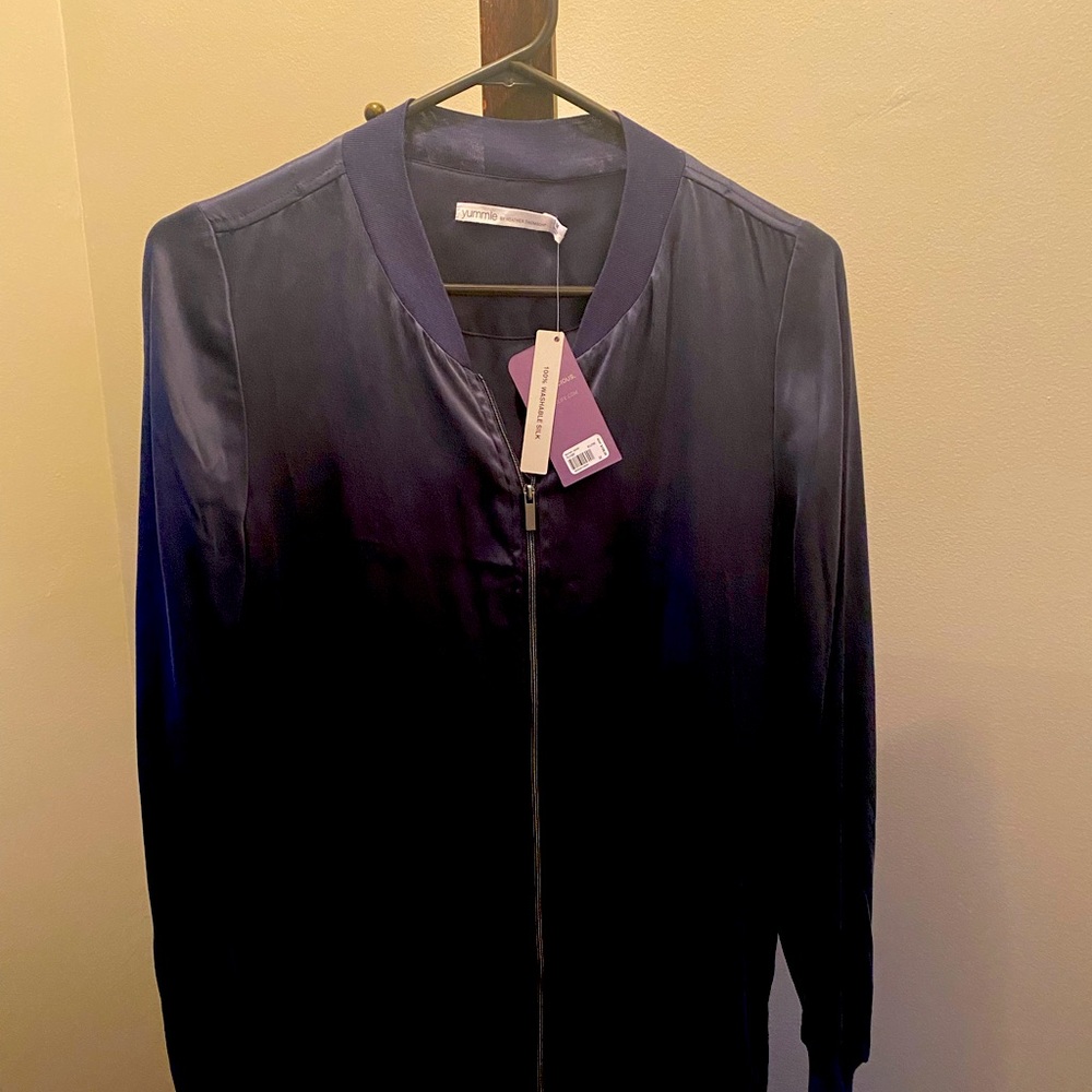 Washable Silk Jacket